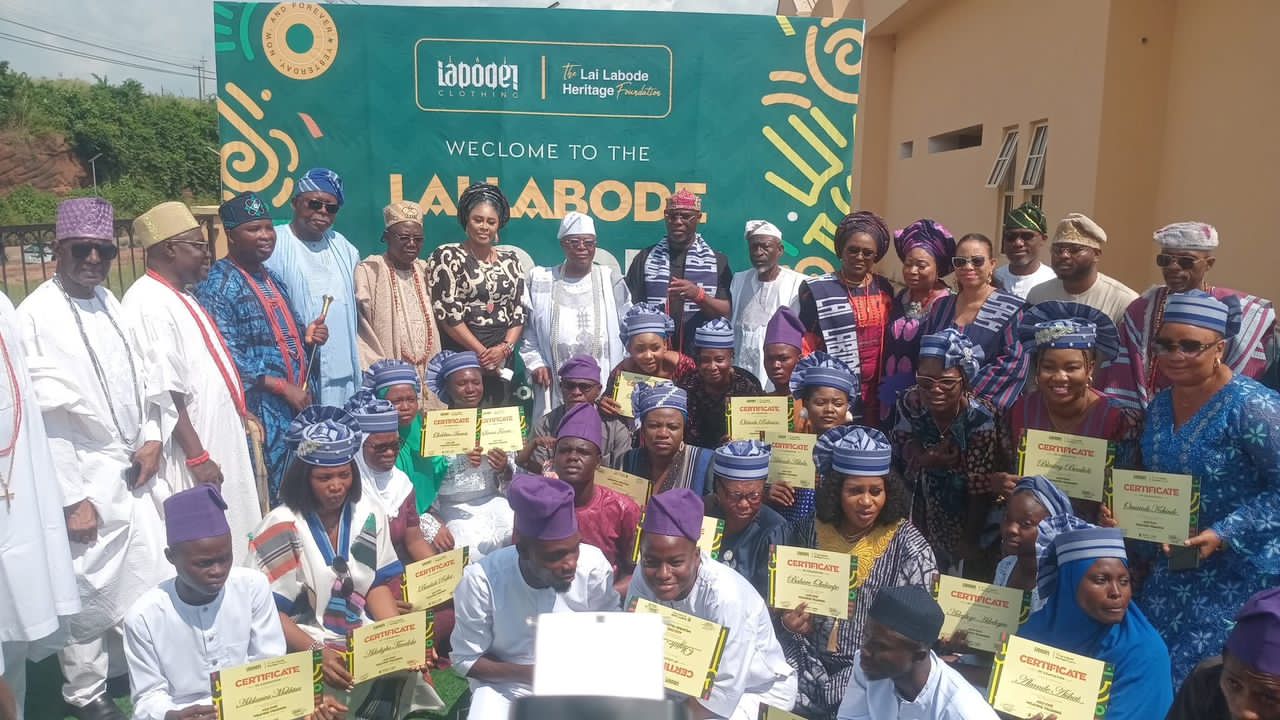 Egba Leads African Fashion Revolution As Lai Labode unveils Africa’s Largest Handwoven Fabric Factory in Ogun