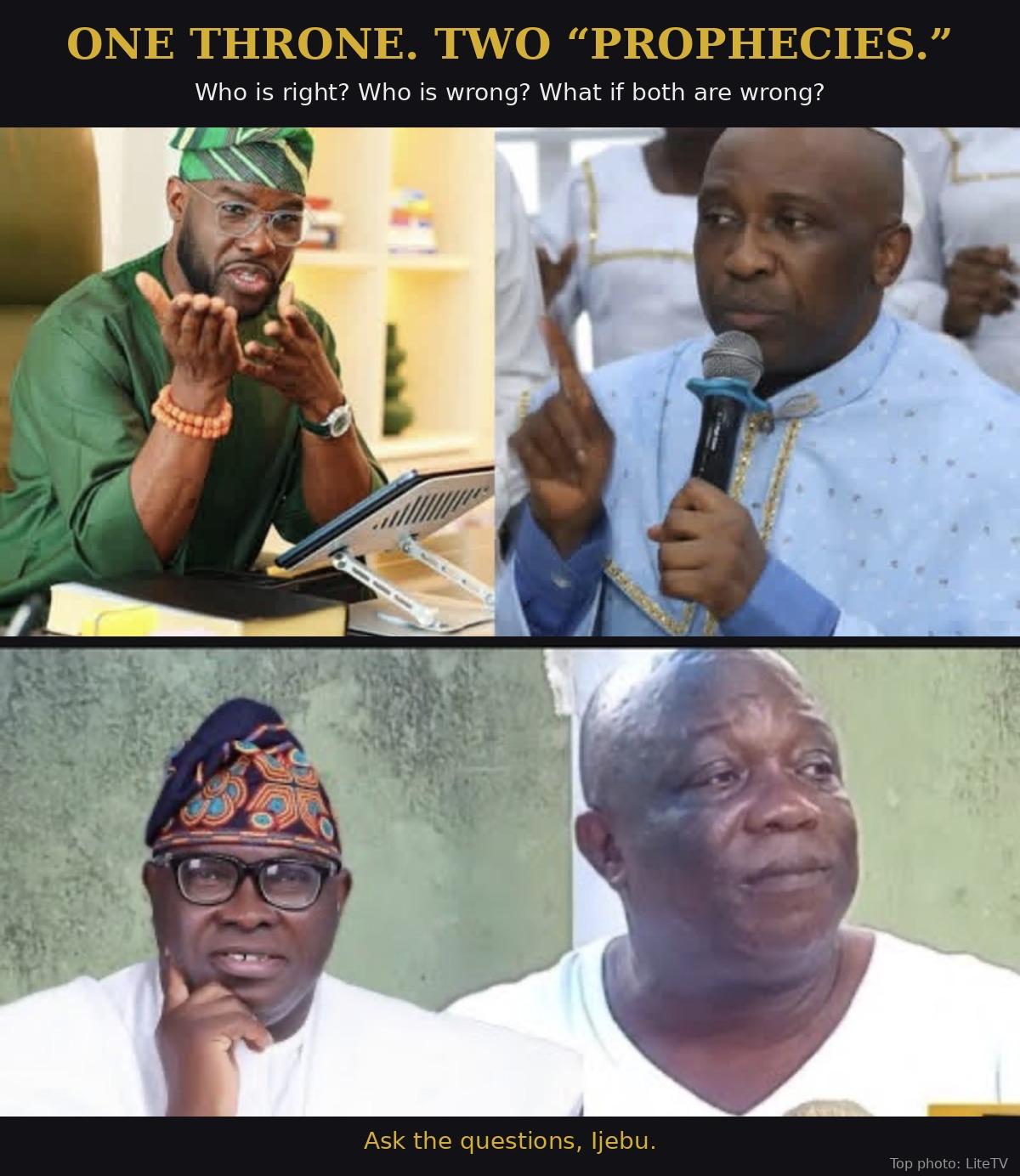 Awujale Stool: One Throne, Two “Prophecies,” And A Heaven That Keeps Changing Its Mind.
